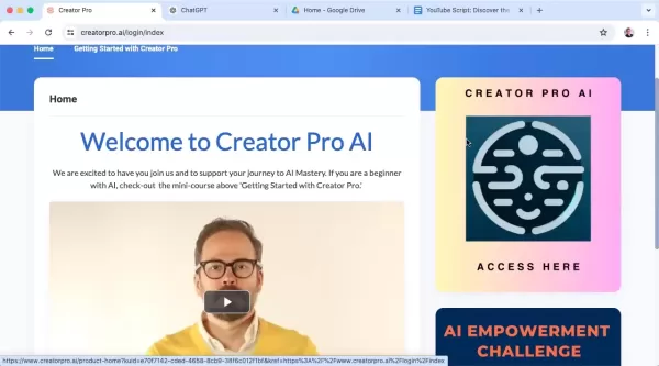 Steigern Sie Ihr Geschäftswachstum mit Creator Pro AI & ChatGPT-Optimierung