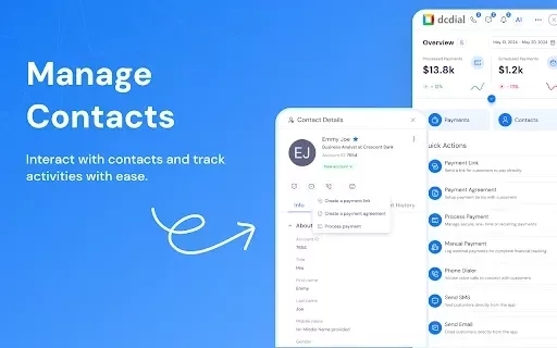 DCDial CoPilot: AI-Powered Customer & Payment Management