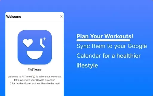 FitTime+ Extension
