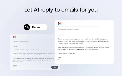 Redraft - Chrome Extension