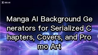 Manga AI Background Generators for Serialized Chapters, Covers, and Promo Art