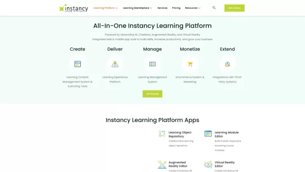 Instancy Learning Platform and Social Learning Network