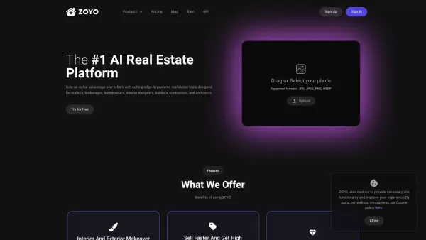 ZOYO - AI Powered Real Estate Tools