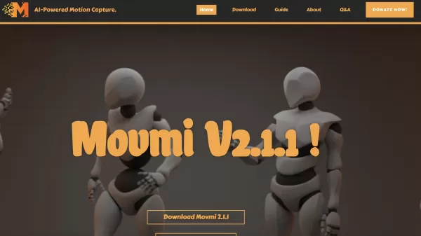 Movmi: AI-Powered Motion Capture.