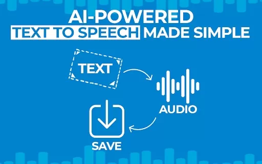 Online Text to Speech AI Tool - Chrome Extension