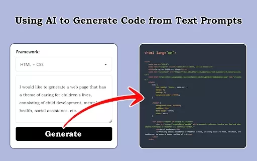 AI UI Builder - Chrome Extension