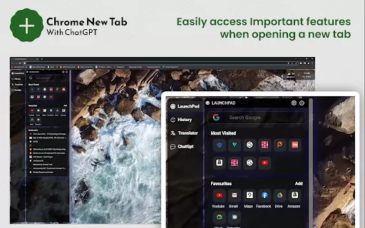 New Tab With ChatGPT for Chrome™ - Chrome Extension