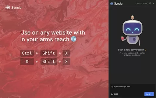 Syncia - Chrome Extension