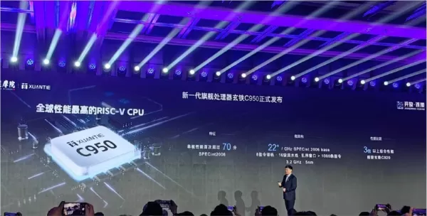 Xuantie C950 от Alibaba DAMO Academy побил рекорд RISC-V, набрав более 70 баллов в одноядерном тесте