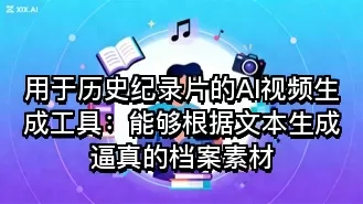 用于历史纪录片的AI视频生成工具:能够根据文本生成逼真的档案素材
