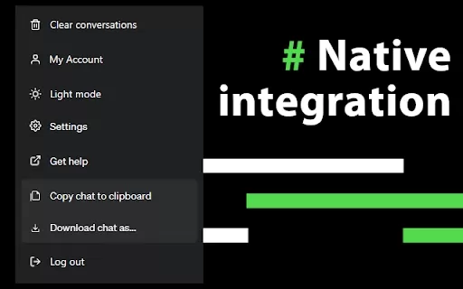 ChatGPT Save & Copy - Chrome Extension