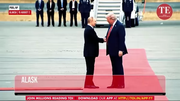 What were President Trump and Putin's secret exchanges at the Alaska summit?