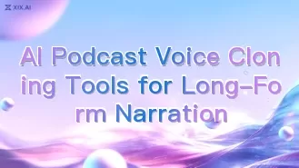 Outils de clonage de voix pour podcasts IA destinés à la narration longue forme