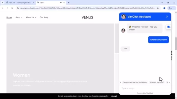 AI 聊天機器人回答查詢