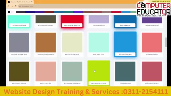 Image Color Palettes