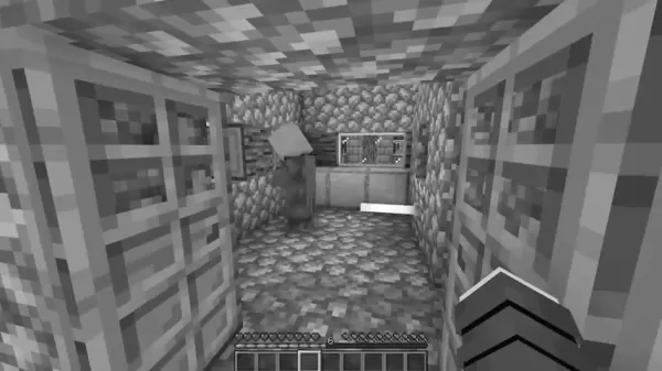 Villagers creating unexpected structures