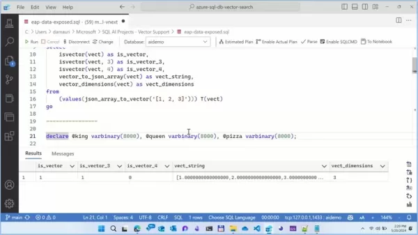 Azure SQL Database intègre la recherche vectorielle pour les ...