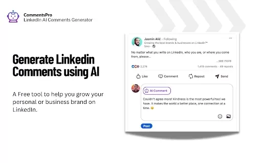 CommentsPro - LinkedIn AI Comments Generator