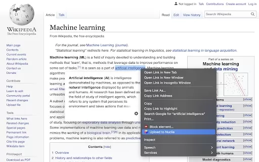 Nuclia Chrome Extension - Chrome Extension