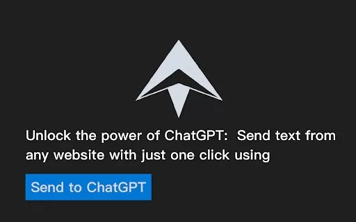 Send to ChatGPT - Chrome Extension