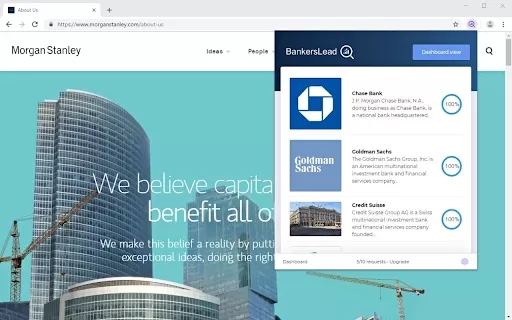Company Similarity Tool - Chrome Extension