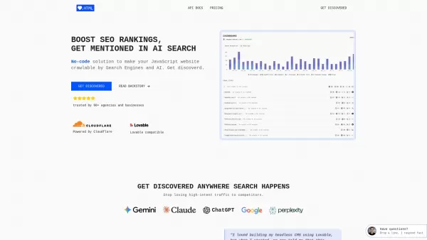 LovableHTML.com - no-code fix for Lovable SEO
