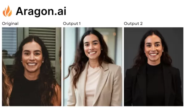 AI headshot from Aragon.ai