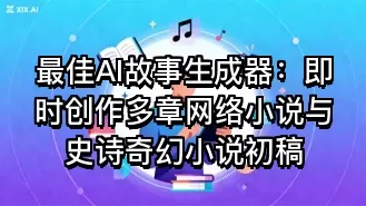 最佳AI故事生成器:即时创作多章网络小说与史诗奇幻小说初稿