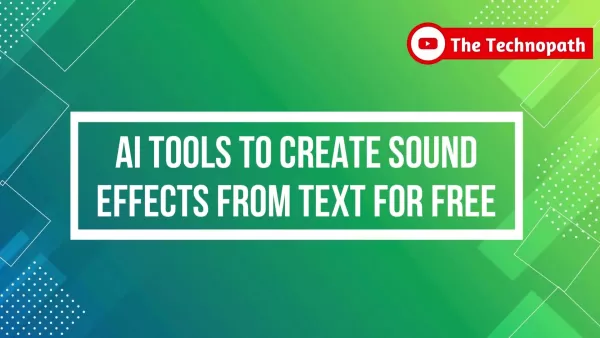 AI Tools Transform Text into Free Sound Effects for Creative Projects