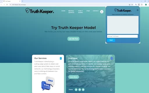 Truth Keeper - Chrome Extension