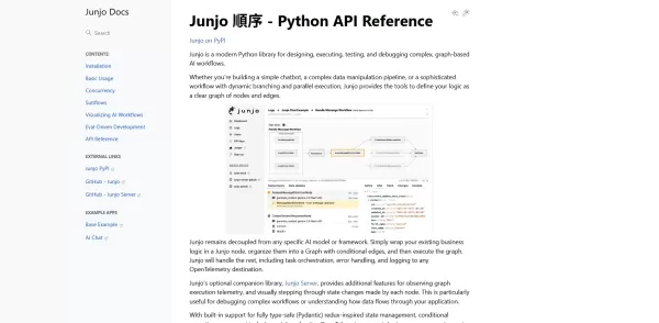 Junjo Python API