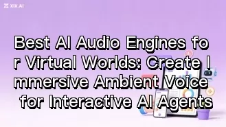 バーチャルワールド向けの最高のAIオーディオエンジン:インタラクティブなAIエージェントに没入型の環境音を提供する