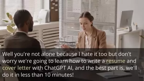 Create Resumes and Cover Letters Effortlessly Using ChatGPT AI