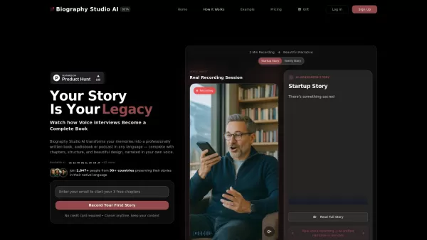 Biography Studio AI