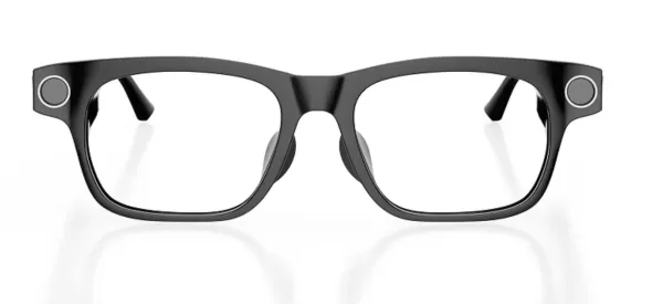 Vue de face des lunettes intelligentes Ally Solo.