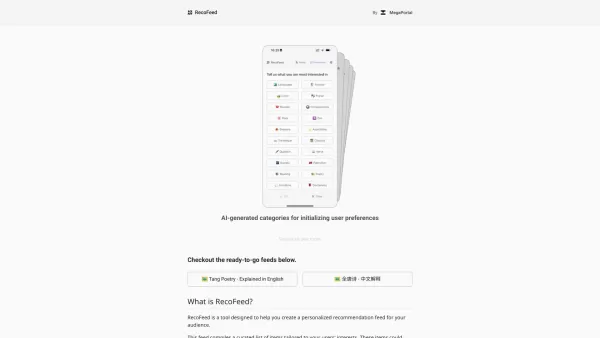 RecoFeed