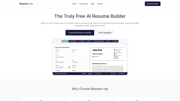 Resume Yay