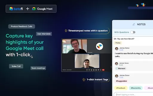 Betafi - Chrome Extension
