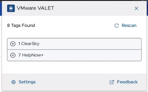 VALET - Chrome Extension