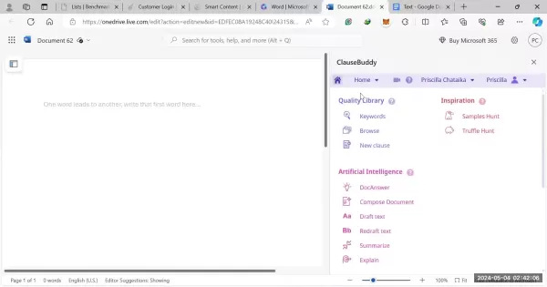 Streamline Contract Drafting with ClauseBuddy’s AI-Powered Tools