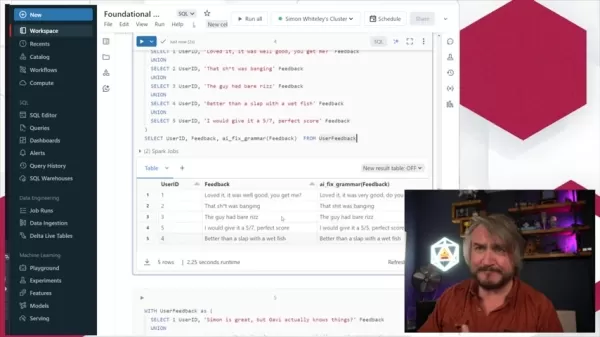 AI SQL 기능 데모