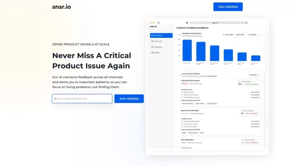 snsr.io - AI Feedback Pattern Detection