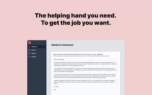 SidekicAI - Chrome Extension
