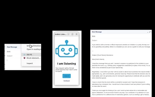 AskAI - Chrome Extension