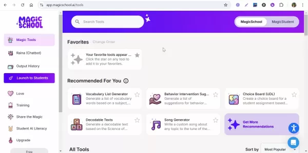 Magic School AI: Teacher and Student Writing Feedback