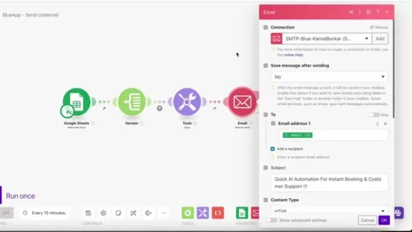 Delay module setup in Make.com