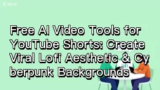 適用於 YouTube Shorts 的免費 AI 影片工具：打造爆紅的 Lofi 風格與賽博龐克背景