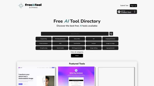 Free AI Tools Directory