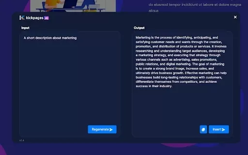 Kickpages AI