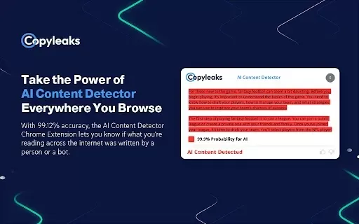 AI Content Detector - Copyleaks